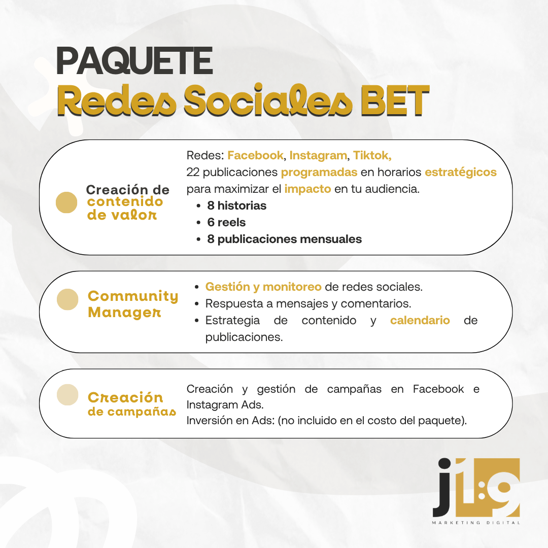 Redes Sociales BET