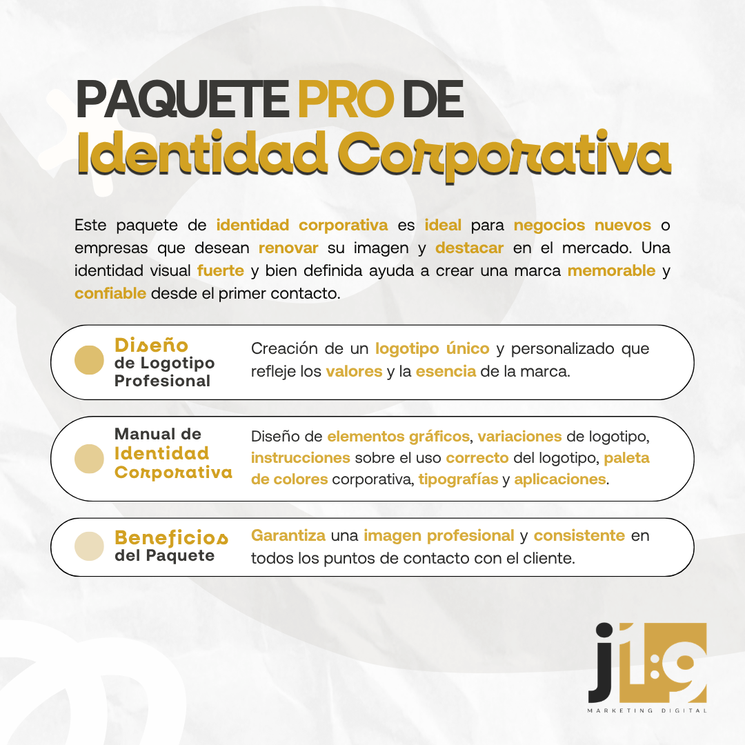 Identidad Corporativa PRO